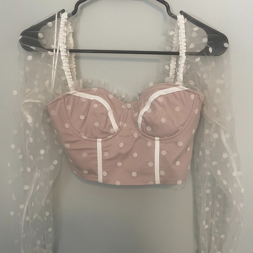 Malibu Sunset Top white